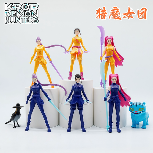 猎魔女团手办玩具摆件！现货！