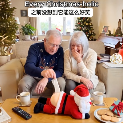 TushyPlushSantaTissueHolder