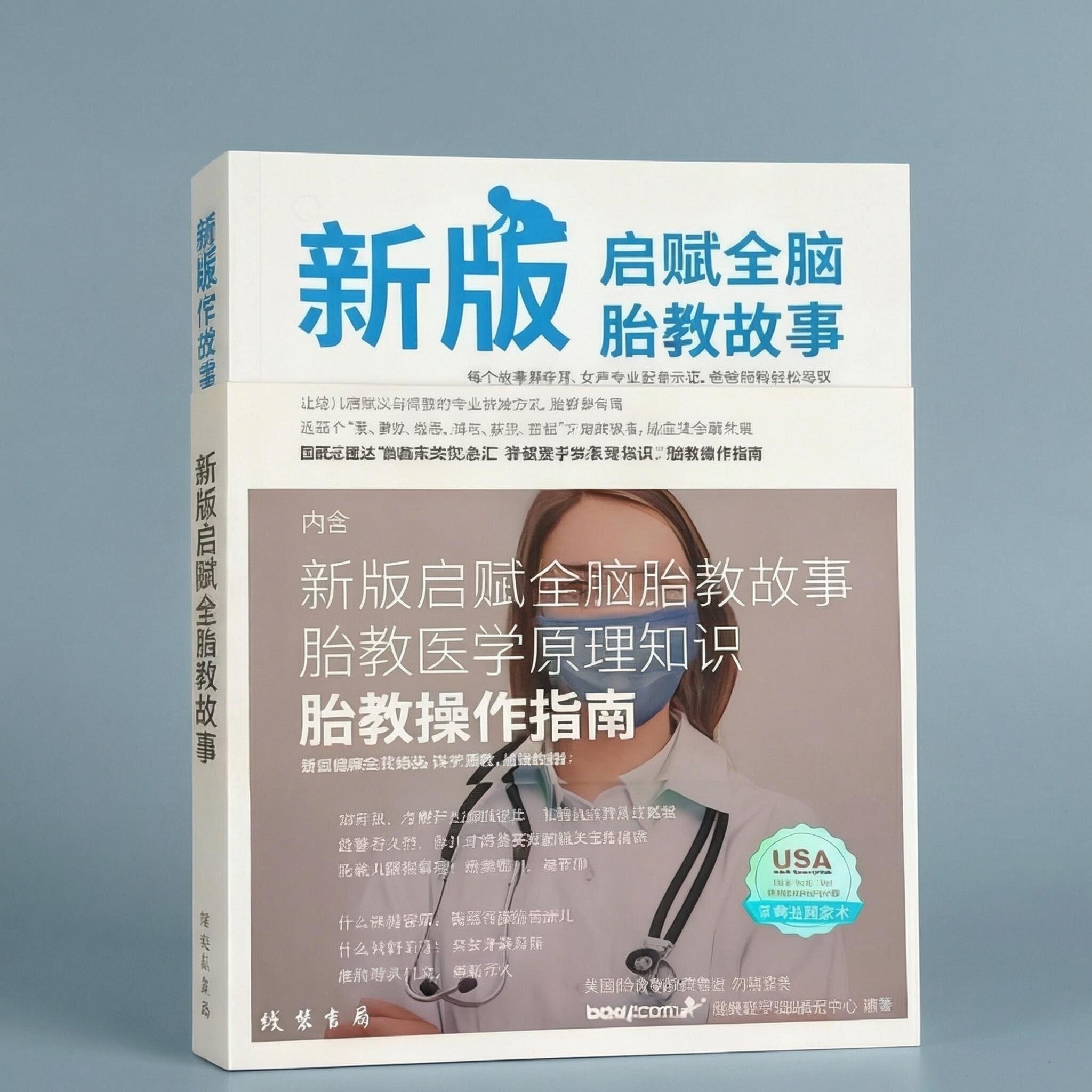新版启赋全脑胎教故事书 爸爸读 怀孕期胎教书籍育儿宝宝助力孕妇专用书籍
