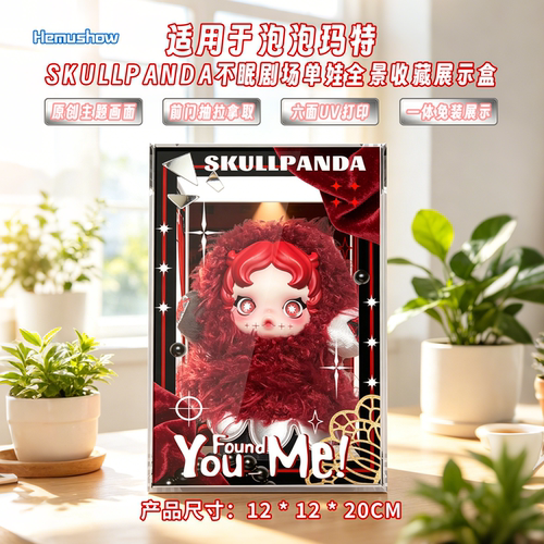 SKULLPANDA不眠剧场展示盒