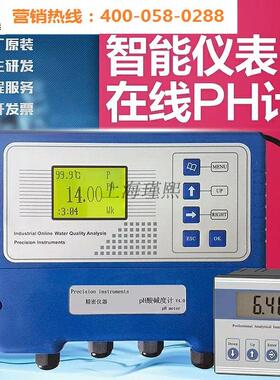 工业在线PH计 PH控制器测试仪在线检测仪PH变送传感器污水 酸度计