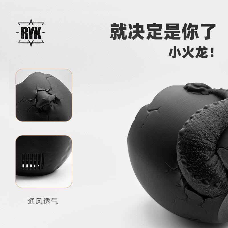 创意多肉专用花盆仙人球十二卷可爱恐龙蛋小花盆家用透气块根花盆