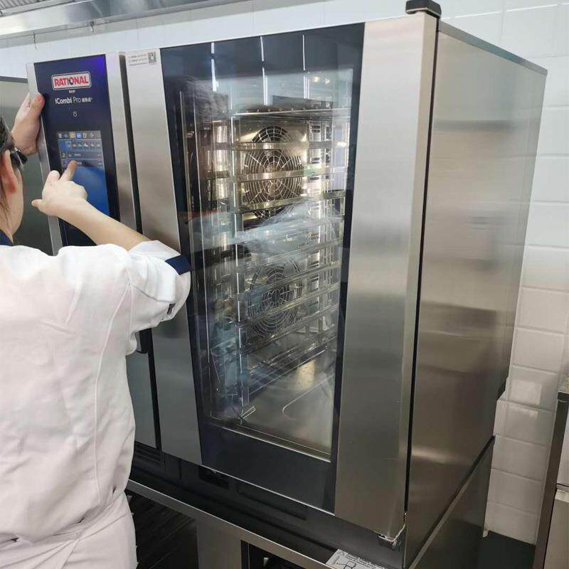 新款德国莱欣诺LM100DE十盘商用食堂厨房万能蒸烤箱