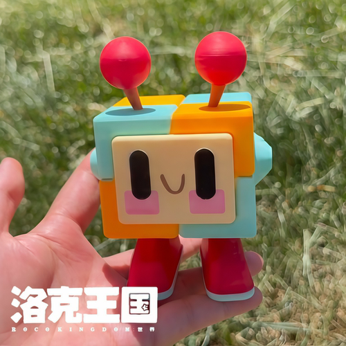 机械方方手办洛克王国游戏周边3D打印精灵宠物模型桌面摆件收藏品