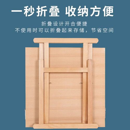 美术写生静物台教画室红榉木素描绘画台桌可折叠实木画画摆放台桌