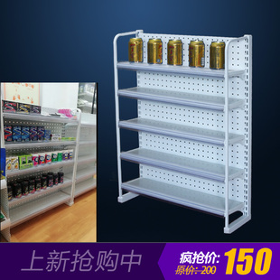 超市货架便利店口香糖背板式拆装收银台前小货架食品展示零食母婴