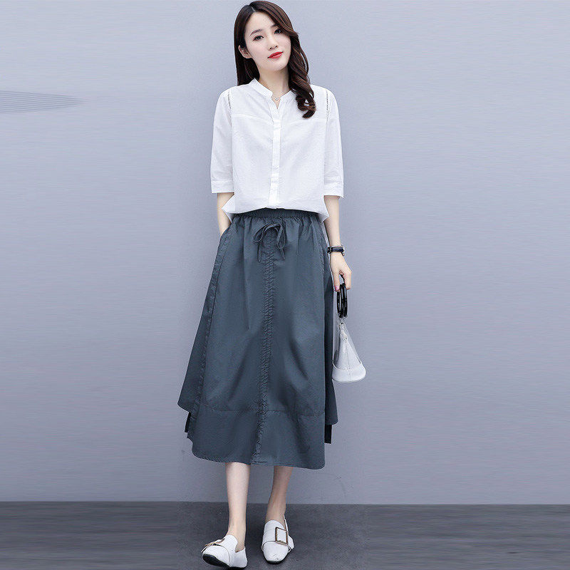 夏季纯棉连衣裙女装2025