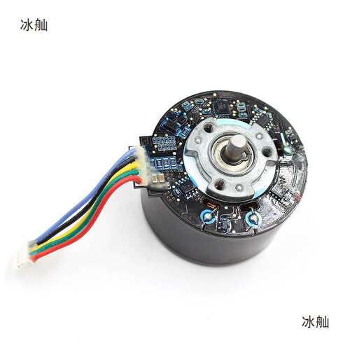 BL5530O-006外转子无刷大扭力自带驱动无刷电机DC24v3500转黑皮