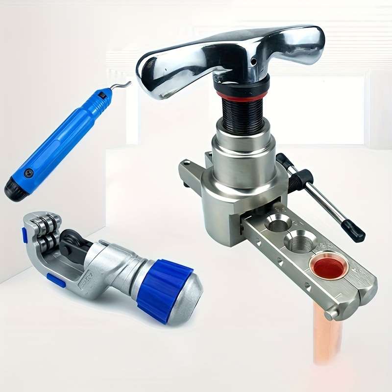跨境5件套偏心扩孔器扩孔翻边铆管工具铜管扩孔器七孔翻边扩孔器