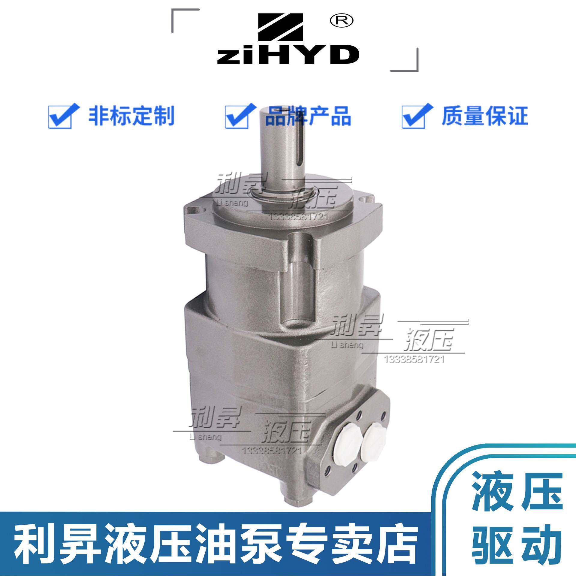 液压泵BM4型端配油摆线马达BM4S-10/20ULJ0S/250/32面0/4006/500