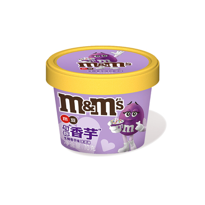 德芙mm豆生椰芋泥冰淇淋