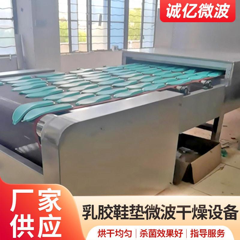 乳胶微波干燥设备实验室微波干燥机隧道式乳胶鞋垫微波烘干设备