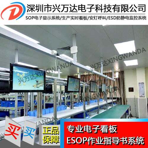 兴万达上海电子看板系统/PI电子系统/ESOP显示作业指导书系统