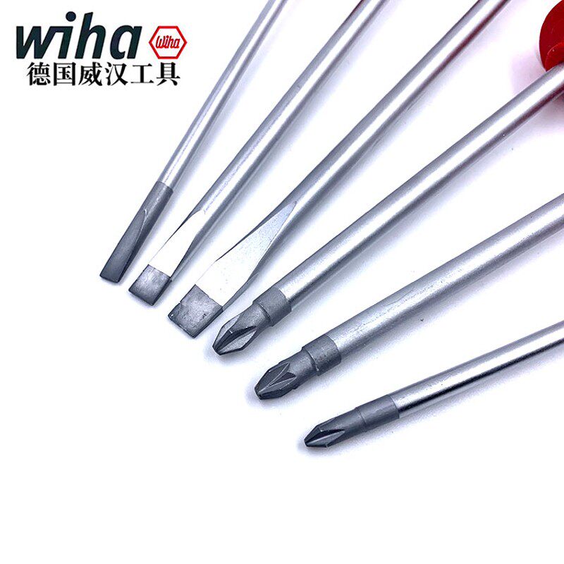 德国wiha威汉进口十字一字米字螺丝刀套装302HK6 01磁性起子26113