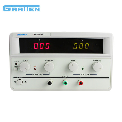 安泰信TPR6005S 6010S 60V5/10A单路大功率恒压恒流直流稳压电源