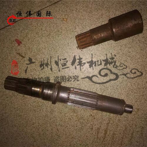 挖掘机配件玉柴35 55 60 85 135行走回转 太阳齿 马达轴 中心齿