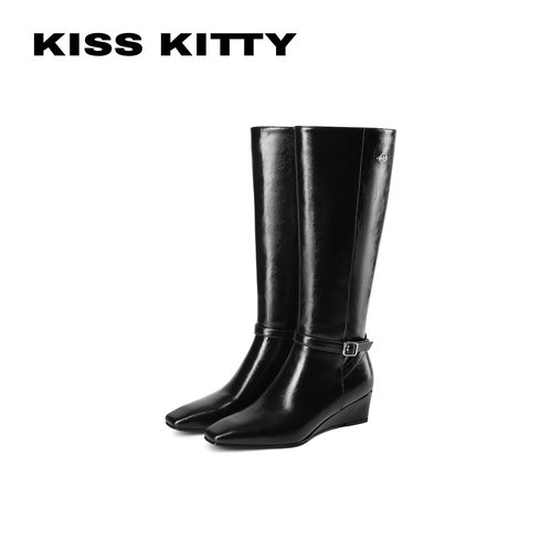 KISSKITTY显瘦高筒骑士靴女
