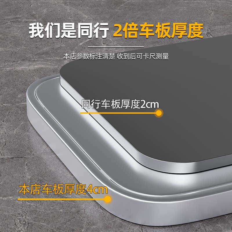304不锈钢手推车平板搬产运货家用静音拉折叠小推车车BXG水海鲜推
