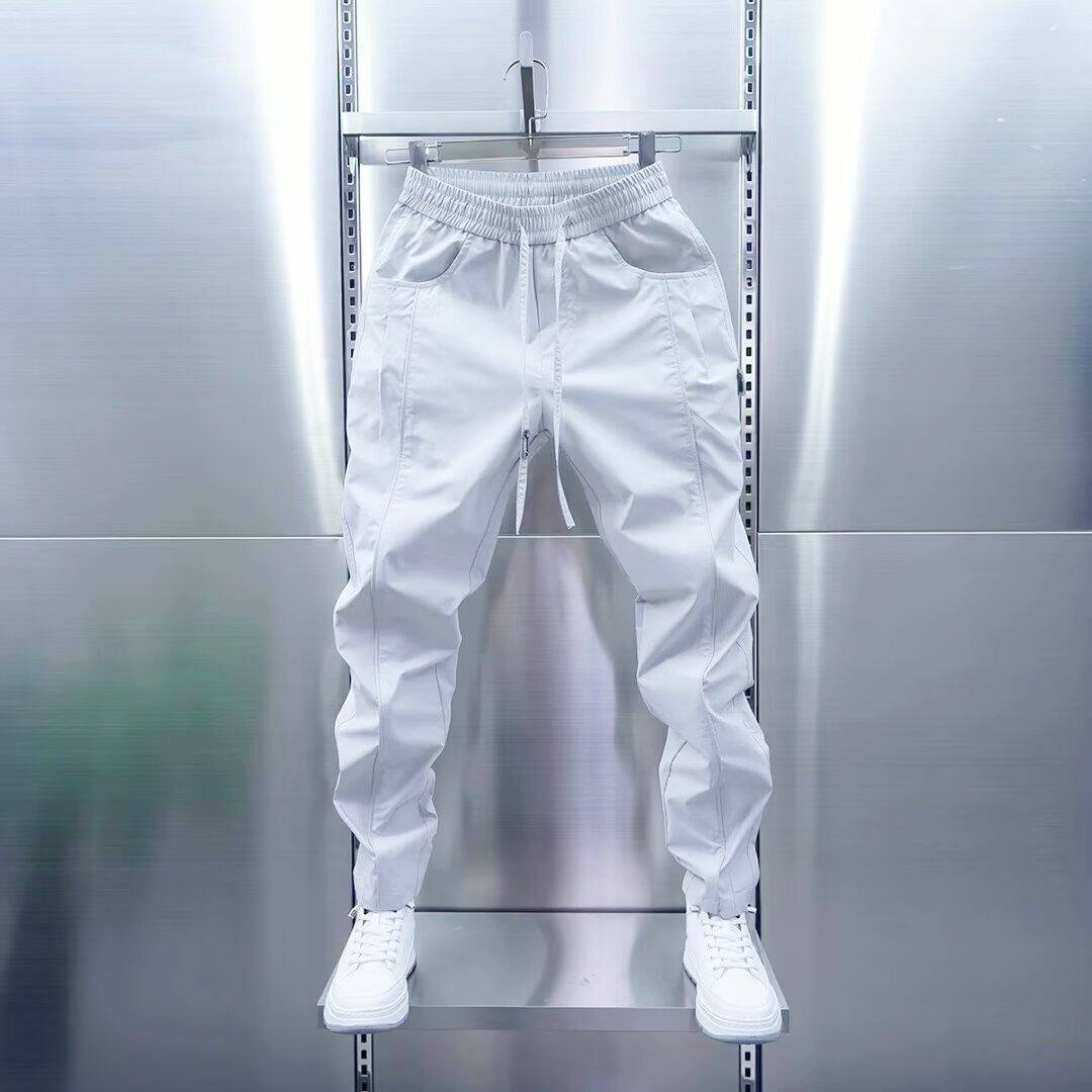 2026潮流休闲新款男士夏季薄款百搭时尚裤子九分裤帅气青少年修身