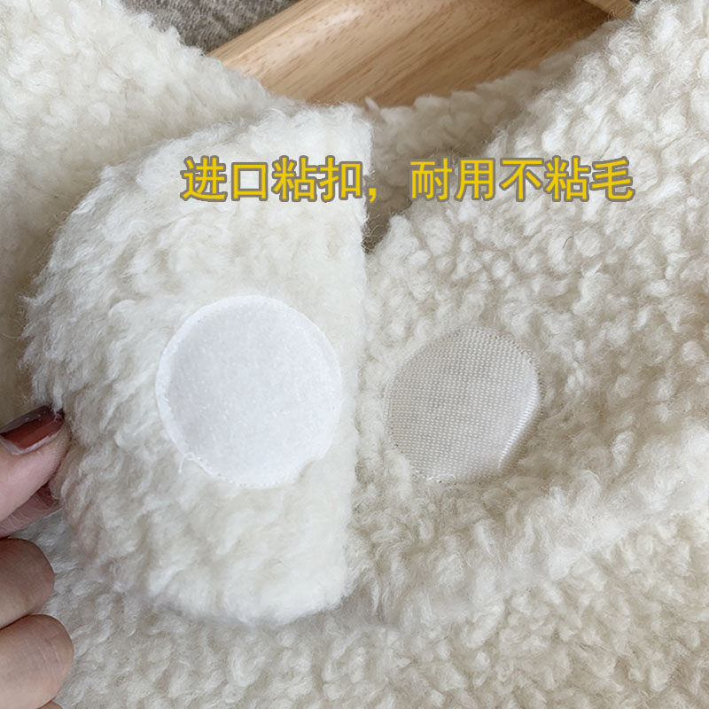 羊毛护颈带加厚围脖套颈椎防寒保暖自发热小披肩睡觉神器男女秋冬