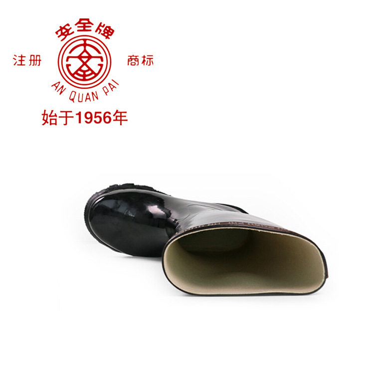6kv绝缘靴加厚防砸保暖鞋黑色高筒靴电工作业防滑防水鞋厂家批发