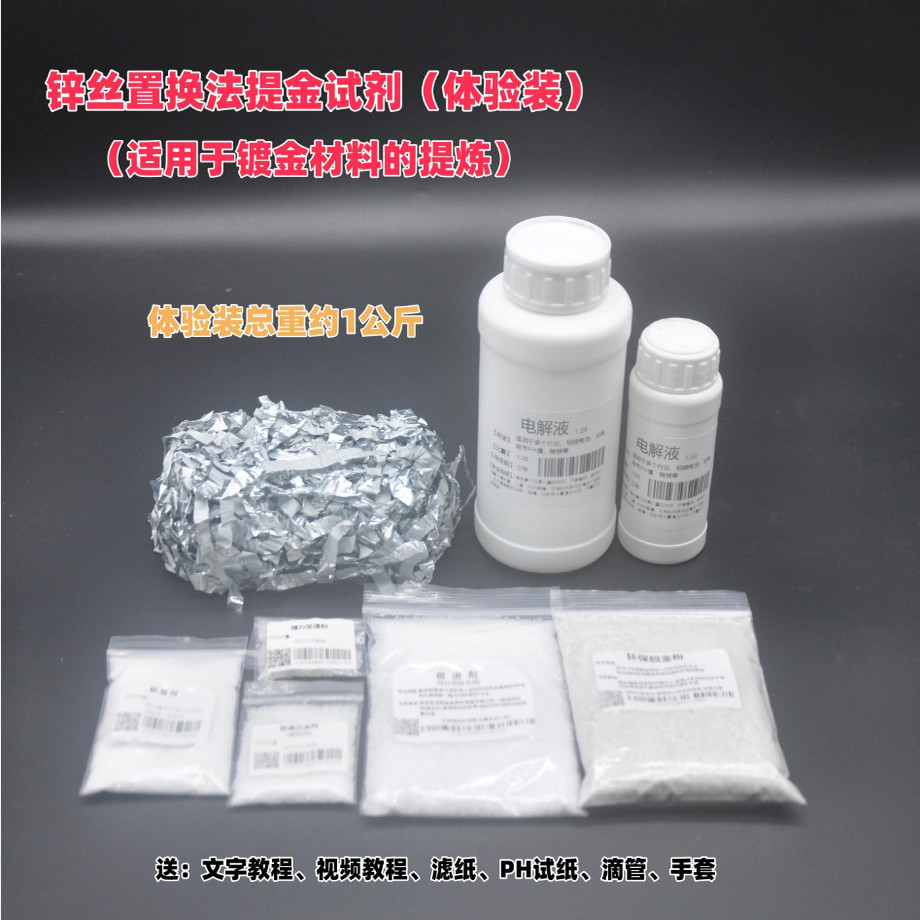锌丝法提练黄金全套技术