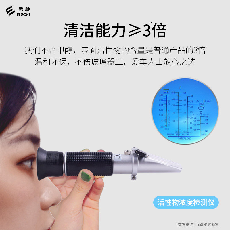 E路驰玻璃水防冻零下40冬季25去油膜车用防冻型玻璃液通用雨刮水1
