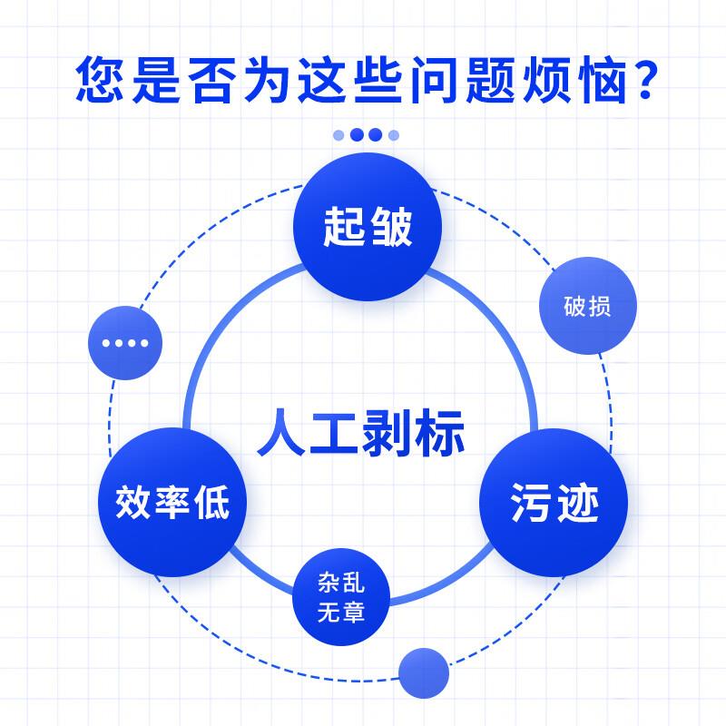 丰益捷D58标签剥离机剥标机撕标机分离器计数撕标全自动贴厂家