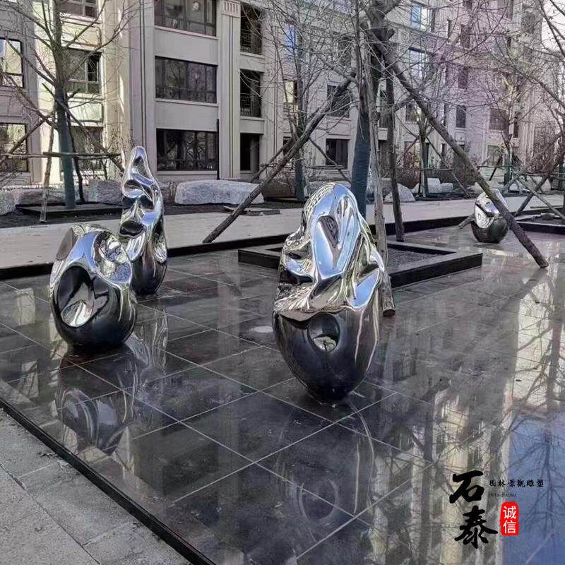 不锈钢椭圆形圆球雕塑金属艺术镂空发光蛋形成品造型广场亮化装饰