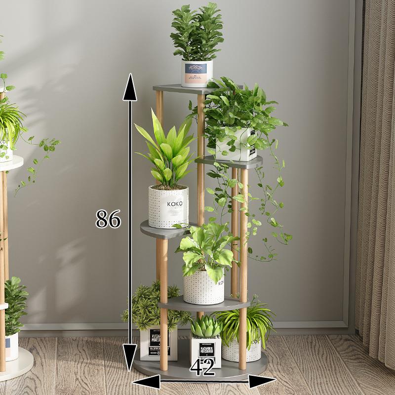 阳台花架子室内创意铁艺客厅家用置物架多肉绿萝花盆架多层植物架