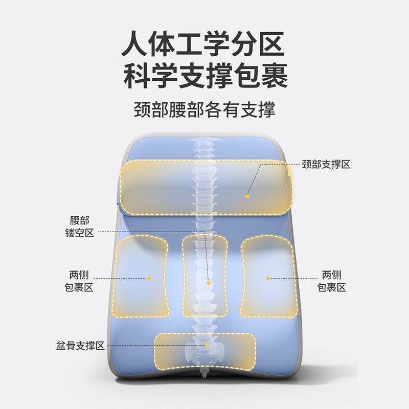 床头靠垫护背腰护颈大靠发孕妇护理床上枕半躺头护颈沙卧室ZRT靠