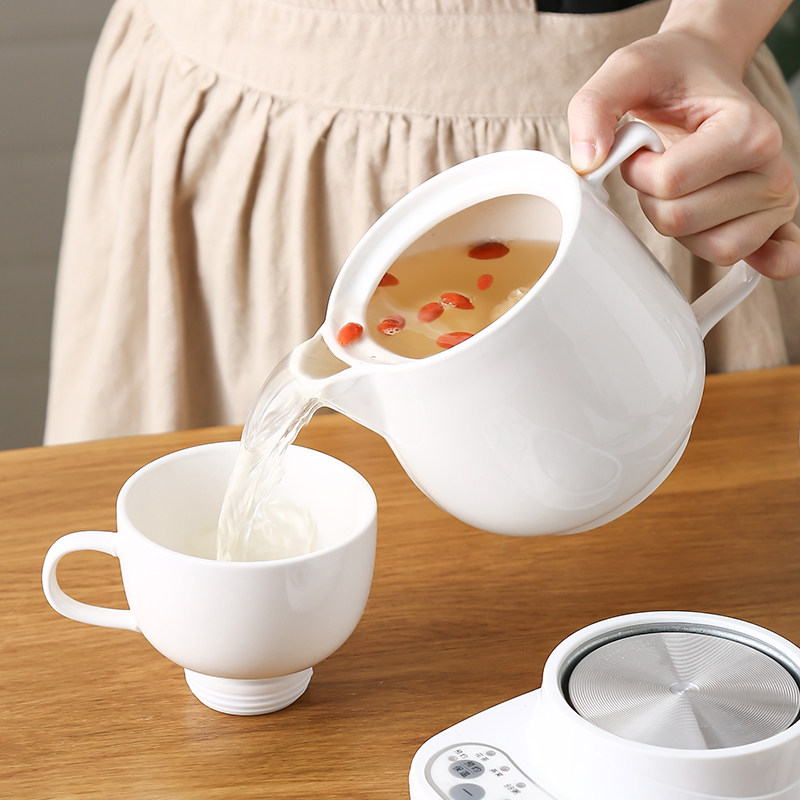 电炖杯办公室养生炖杯迷你煮粥杯小型宿舍炖锅煲汤煮粥神器1-2人