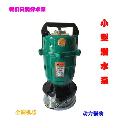 吉泉220V铸铁全铜线家用抽水泵潜水泵 清水泵灌溉农用400W600W