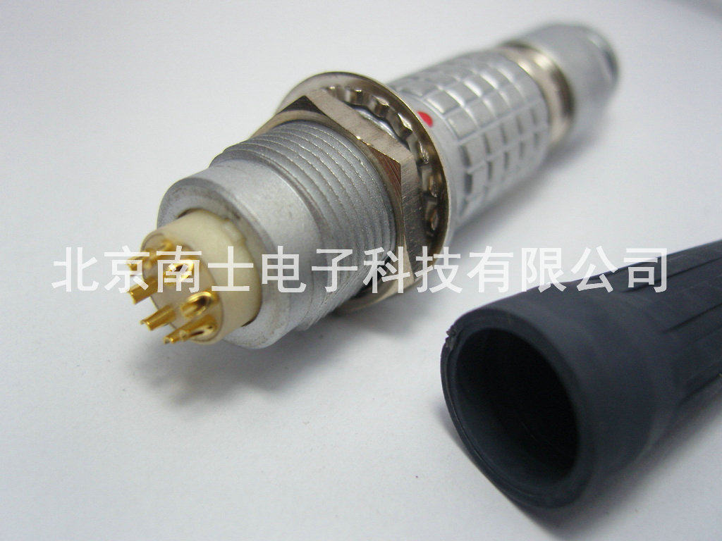 推拉自锁航空插头插座FGG EGG 2B-8芯精密医疗设备接头圆形连接器
