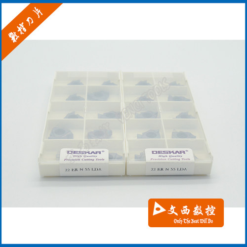 DESKAR/戴斯卡 数控刀片 22 ER N 55 LDA螺纹刀片外螺纹钢件 通用