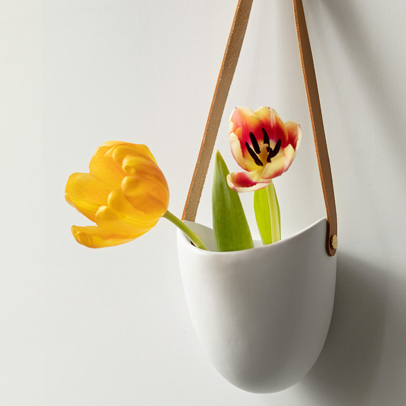 壁挂花盆免打孔挂墙花器悬挂式墙壁水培绿植挂盆家居装饰品简约