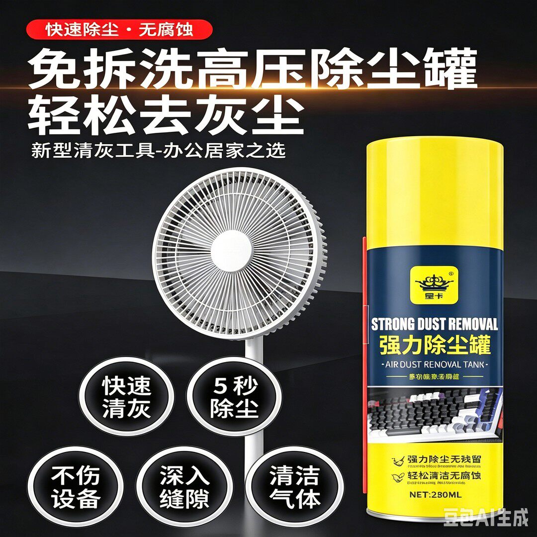 家电免拆高压强力除尘剂