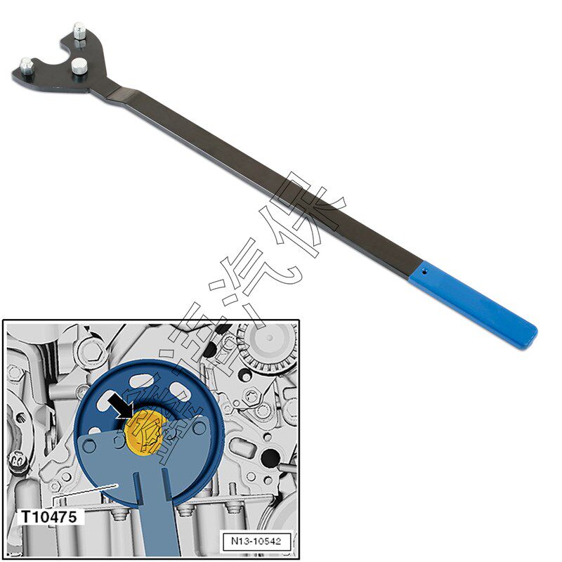 新桑塔纳 新捷达1.4T正时工具 1.6曲轴皮带轮扳手T10475