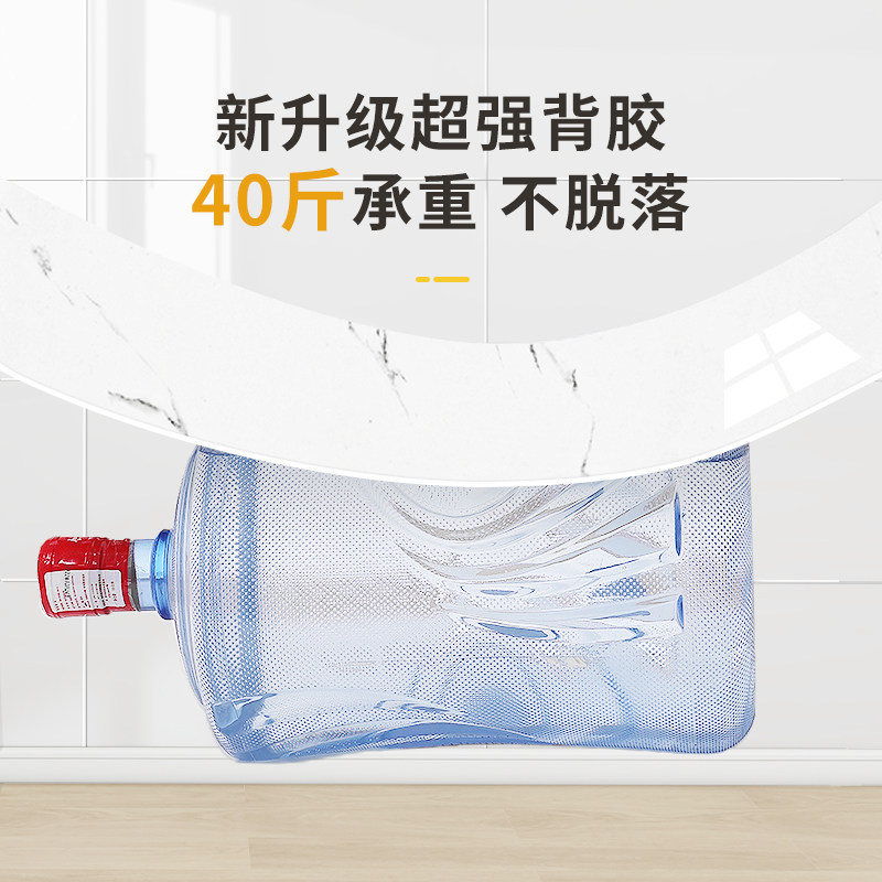仿瓷砖墙贴墙壁贴纸墙纸自粘防水防潮卫生间专用壁纸挡板遮丑装饰图片
