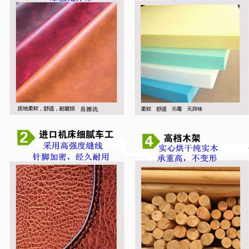卡通圆皮凳子换鞋搁脚登茶几椅矮屁礅动物皮墩子木板凳儿童沙发蹲