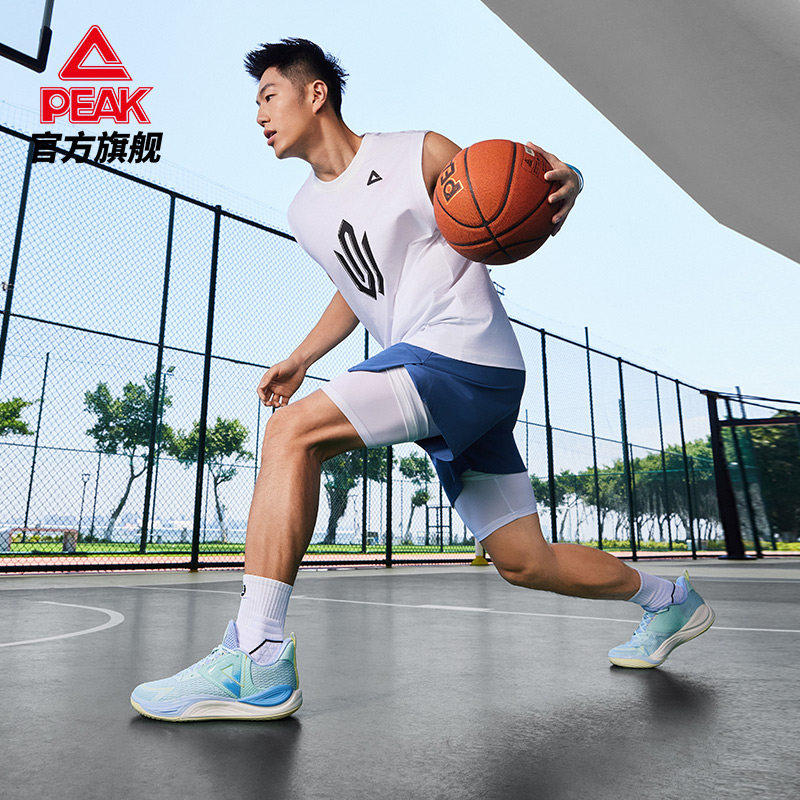 匹克态极逐风篮球鞋男耐磨实战球鞋透气运动鞋耐磨橡胶缓震运动风