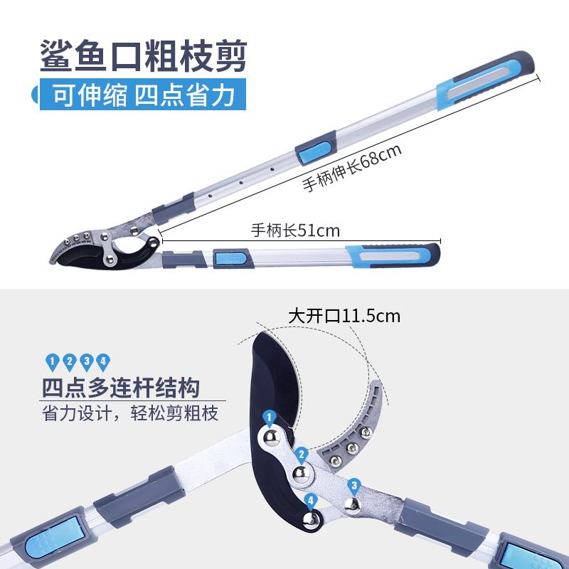 大力剪花剪大省力园艺工具园林剪刀果树修剪树枝强力修枝剪粗枝剪