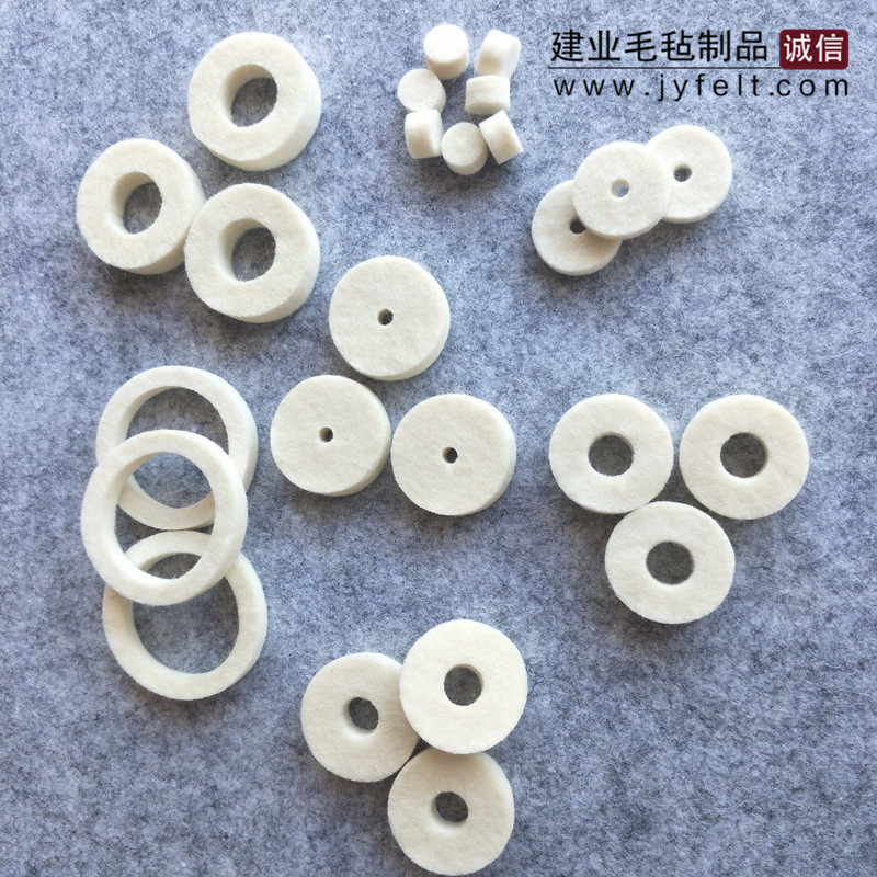 绕线机羊毛毡漆包线过线棉压线夹线毡圆织机防尘密封工业毛毡垫圈