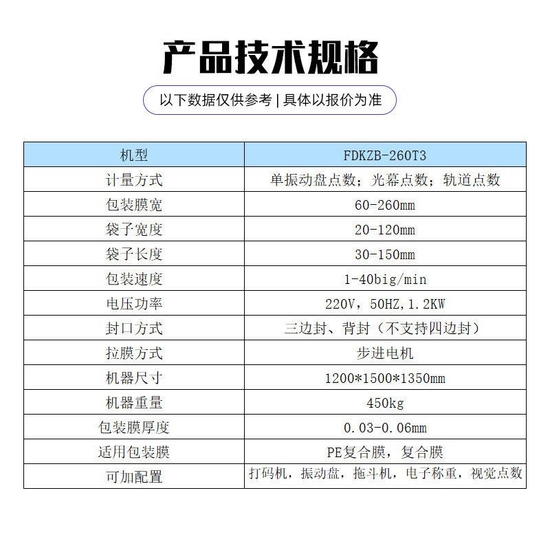 螺丝包装机五金配件计数分包机螺母螺栓全自动立式封口机图片