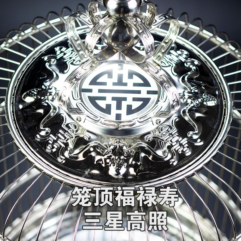 天寿不锈钢鸟笼小号小型画眉鹦鹉笼子八哥川笼鸟笼子虎皮玄凤绣眼