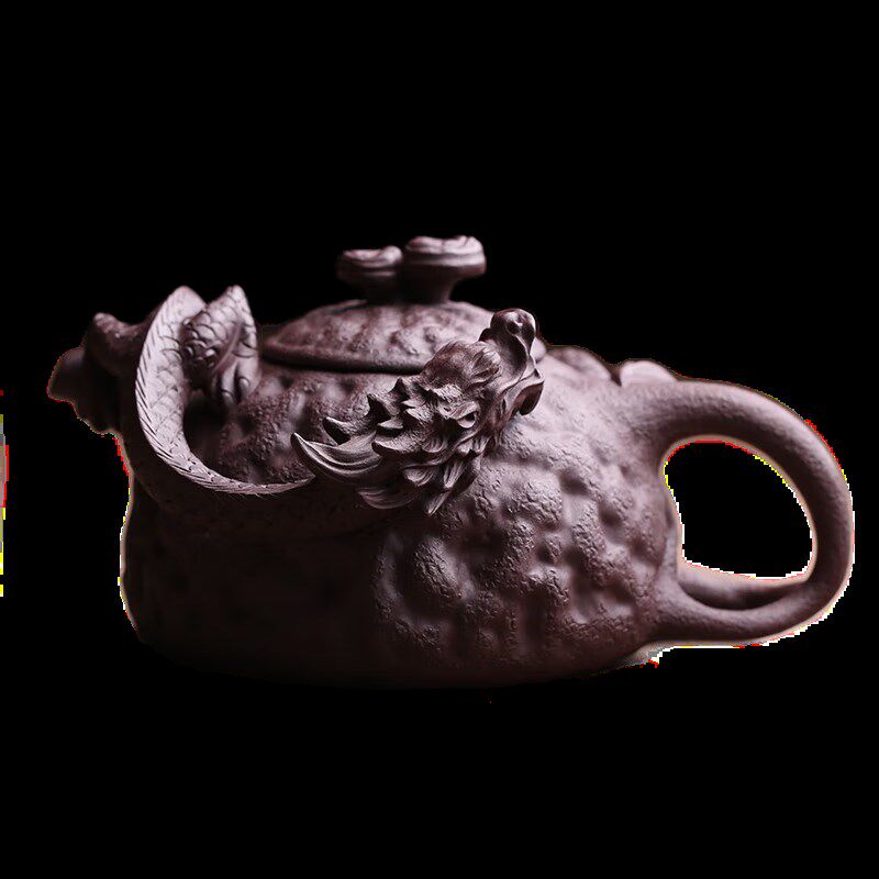 宜兴原矿紫砂壶龙供春石瓢壶纯全手工名家刘凤俊泡茶壶功夫茶具茶