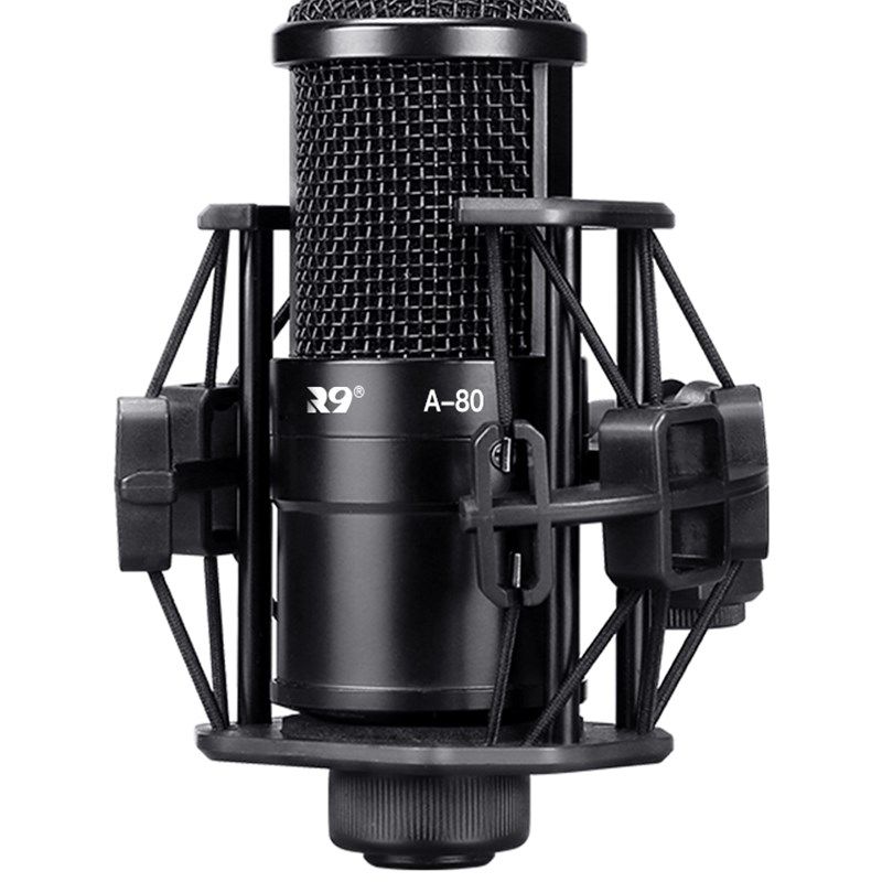 R9 A-80直播电容麦克风电脑台式设备手机通用yy主播唱歌专用话筒