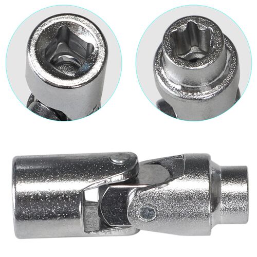 奔驰M256发动机点火线圈拆卸工具万向E8套筒 六角6缸火花塞套筒