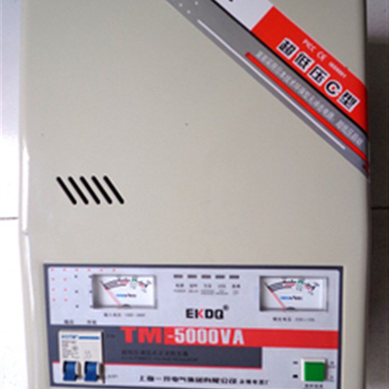 上海一开 空调冰箱家用电器延时 过压保护挂壁式稳压 TM-5000W