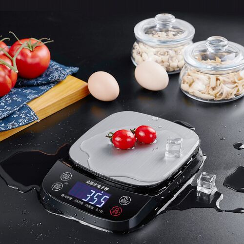 全防水家商用小型电子秤克数称厨房烘焙称食物奶茶0.1g克度咖啡称